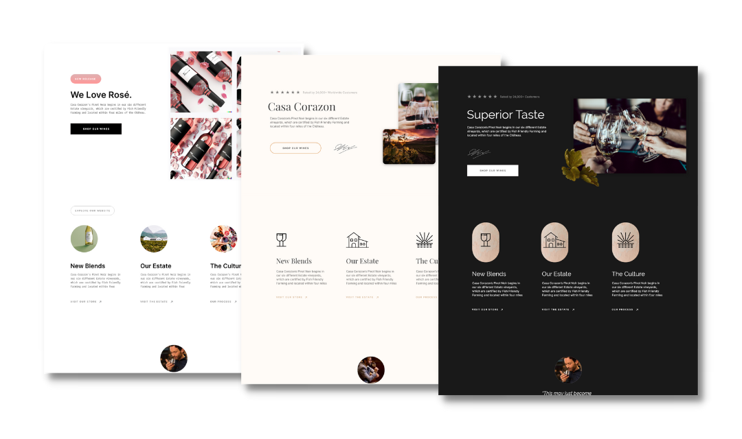 WineDirect Ecommerce Online Store Example Template